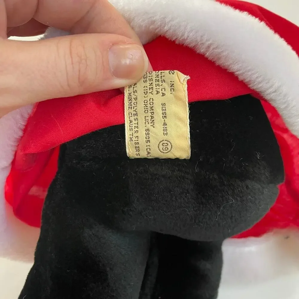 Disney Christmas Minnie Vintage plush